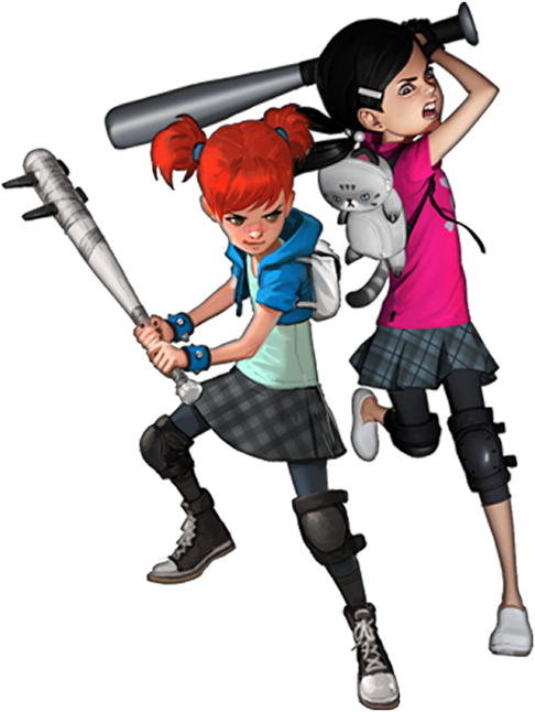 Zombie Playground hero character